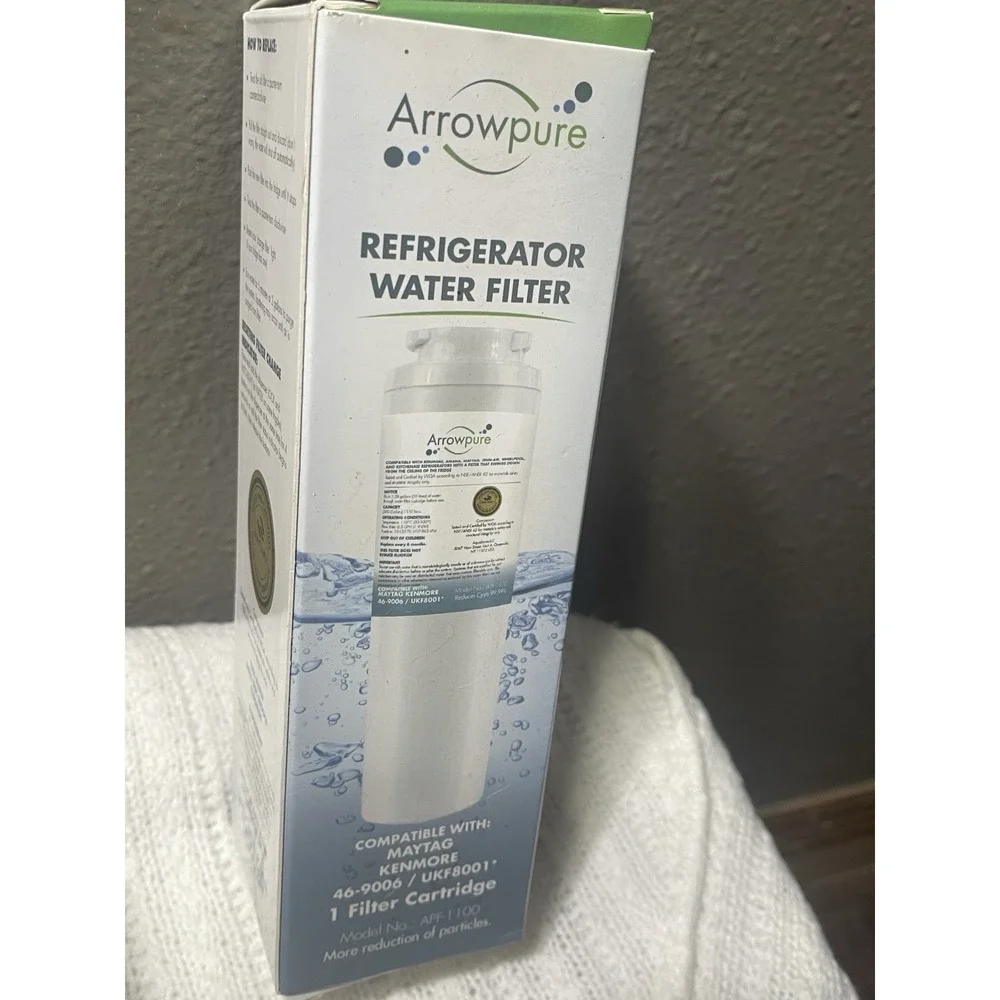 Arrowpure Refrigerator Water Filter Whirlpool  Maytag & Kenmore 46-9006 APF 1100 - Picture 2 of 6